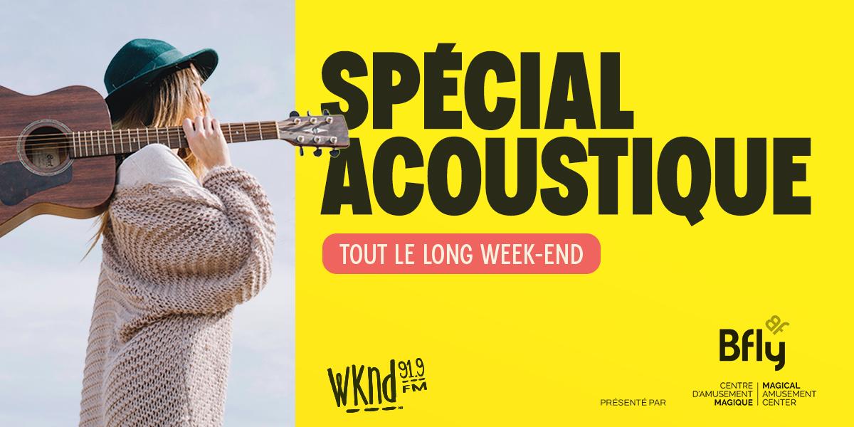 Un long week-end acoustique et cocooning à WKND!
