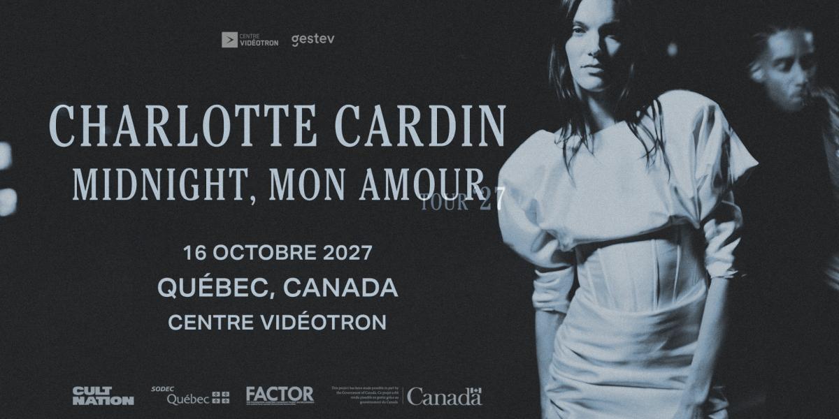 Charlotte Cardin au Centre Vidéotron : une première en 2027