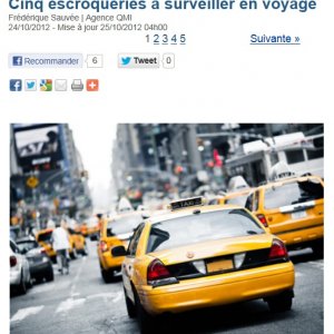 Un voyage qui coûte cher!