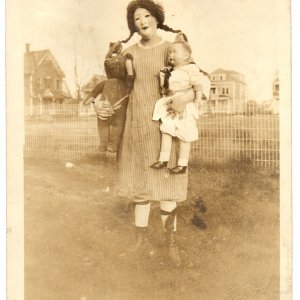 Les costumes d'halloween au siècle dernier