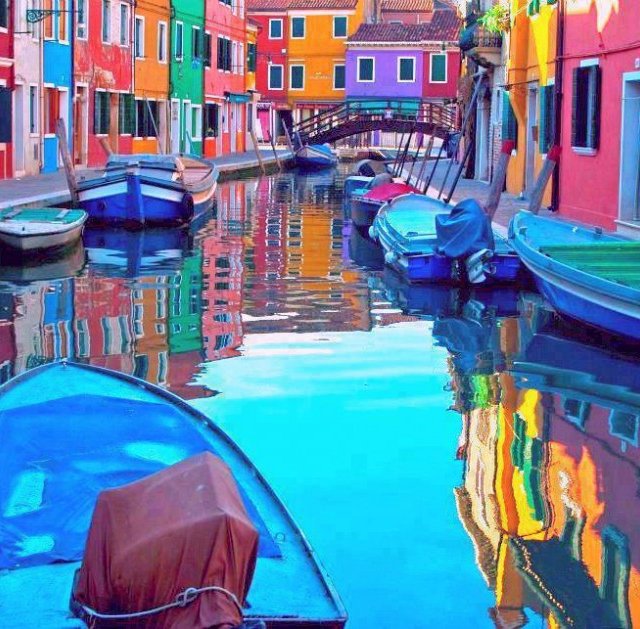 73 photos des endroits les plus colorés du monde