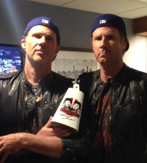 Will Ferrell et son sosie Chad Smith des Red Hot Chili Peppers