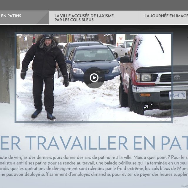 Aller travailler en patinant !