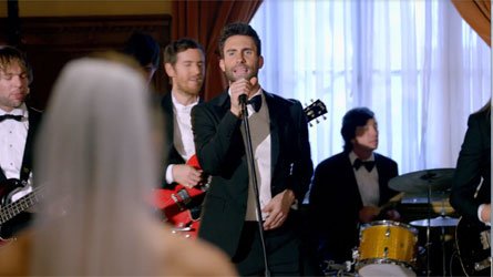 Maroon 5 s'invite dans des mariages!