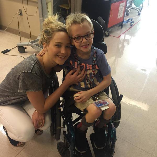 Jennifer Lawrence à Montréal