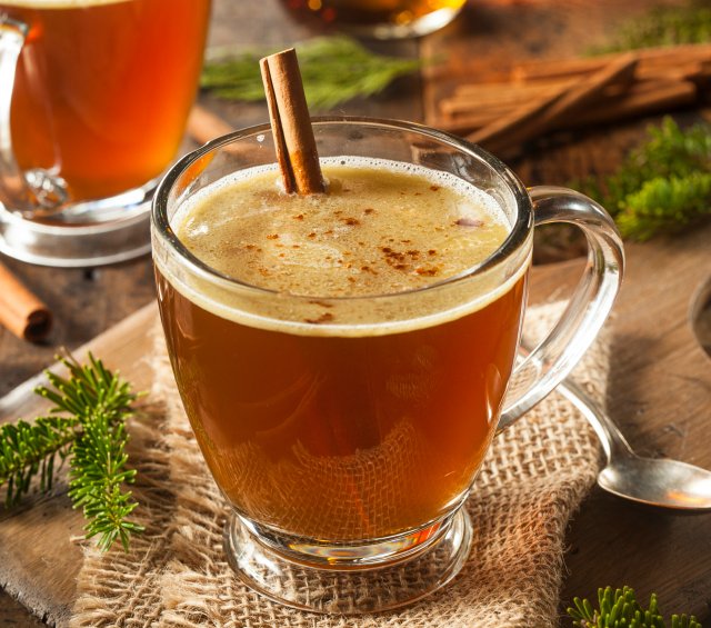 Boisson chaude des fêtes pour soir de tempête