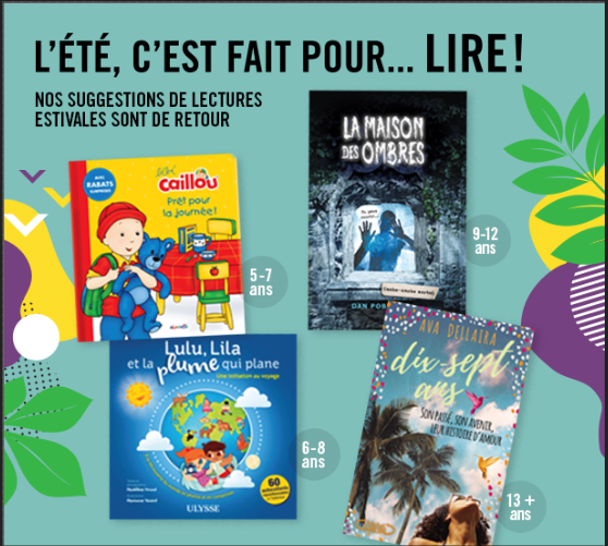 Les suggestions Renaud-Bray du 23 août 2018