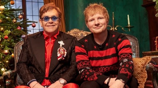 Ed Sheeran et Elton John dévoilent Merry Christmas!