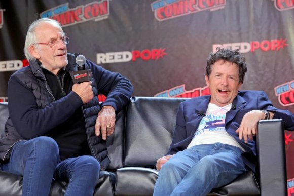 "Marty" et "Doc" réunis 37 ans après la sortie du premier "Retour vers le futur"!