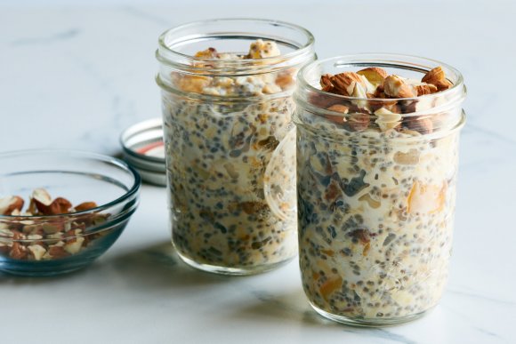 Overnight Oat trooooop bon de Joannie
