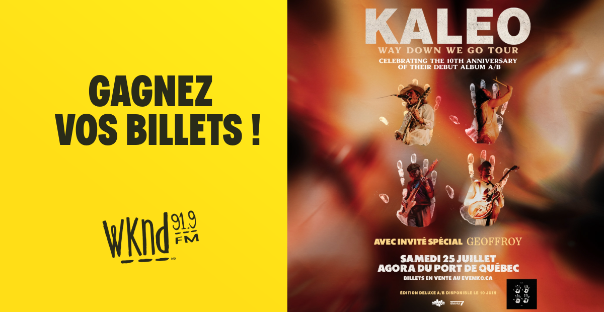 Kaleo, en concert à Québec