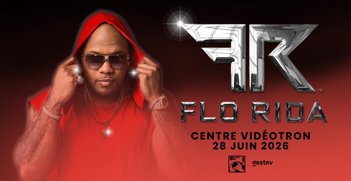 FLO RIDA s'amène au Centre Vidéotron!