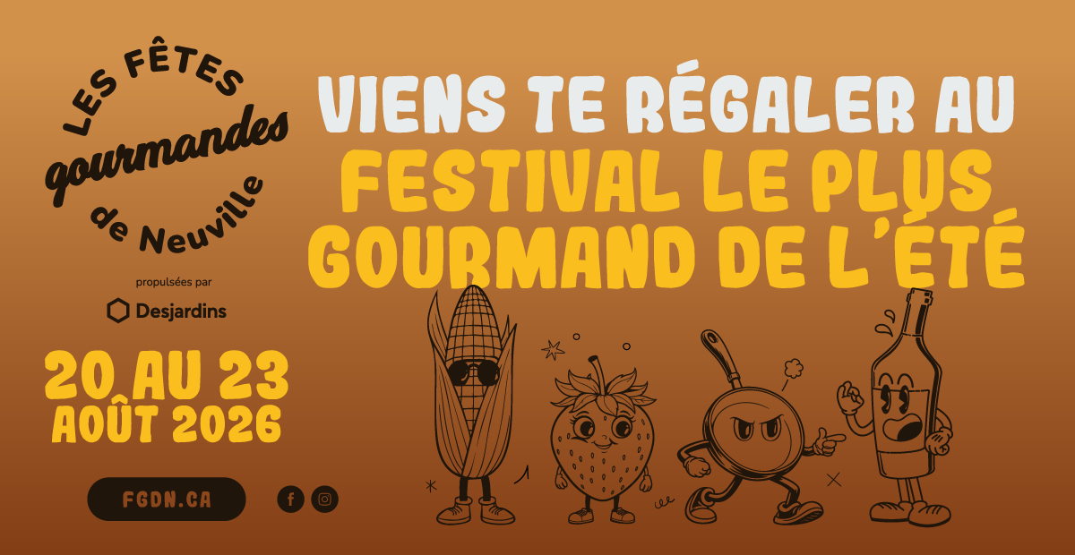 Passez goûter l’été aux Fêtes gourmandes de Neuville