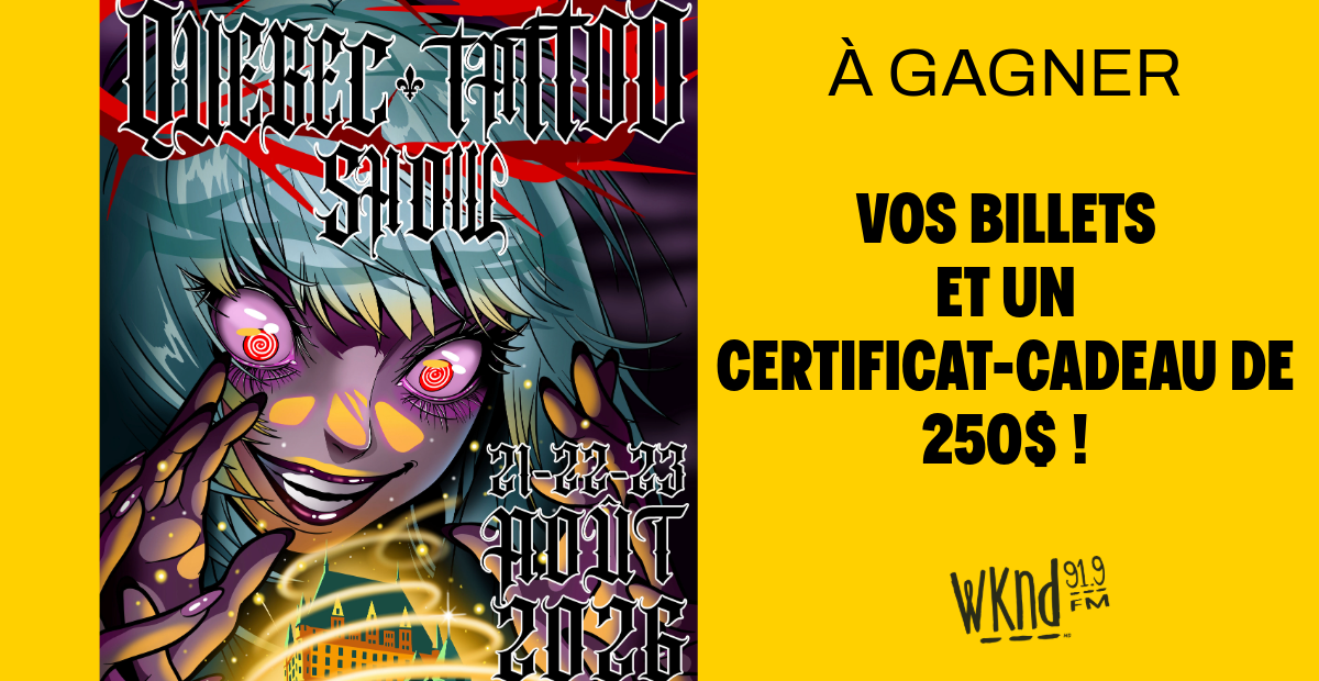 Le Québec Tattoo Show vous attend!