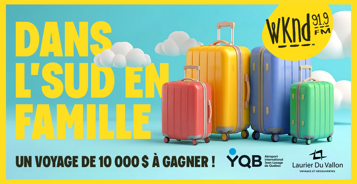 Dans l’Sud en famille, grâce à Voyages Laurier du Vallon et l’Aéroport international Jean-Lesage!