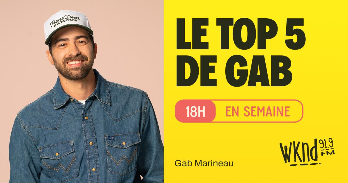 Le Top 5 à Gab