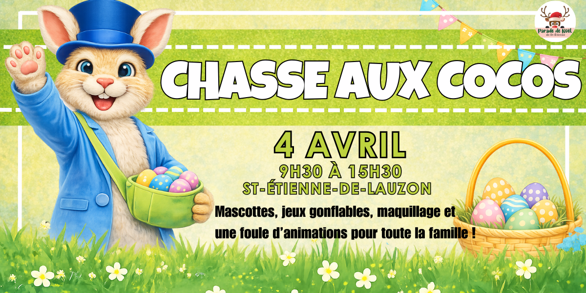 La Chasse aux cocos de St-Étienne est de retour