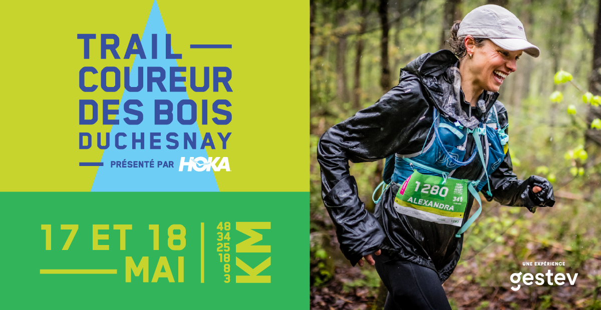 Trail du Coureur des Bois de Duchesnay présenté par Hoka