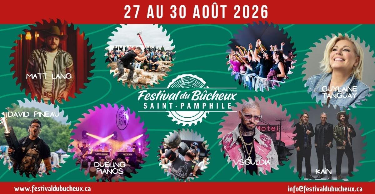 Le Festival du Bûcheux : une 44e édition taillée dans la meilleure essence!