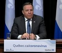 COVID-19: 75 nouveaux décès et 1 772 hospitalisations au Québec